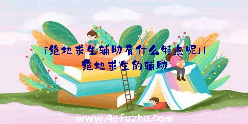 「绝地求生辅助有什么特点呢」|绝地求生的辅助